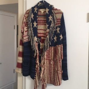Ralph Lauren Denim supply chunky knit cardigan